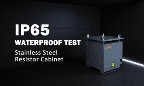 stainless-steel-resistor-cabinet-successfully-completes-iec-60529-ipx5-water-resistance-test